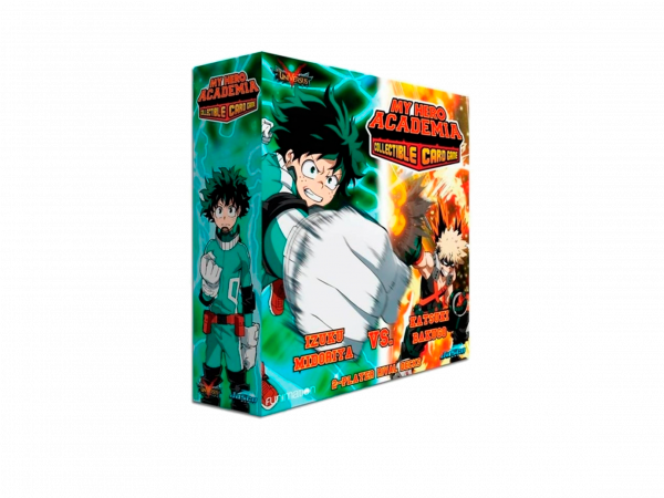 2 Player Rival Deck (2 Mazos) Izuku Midoriya Vs. Katsuki Bakugo - My Hero Academia TCG (Inglés)