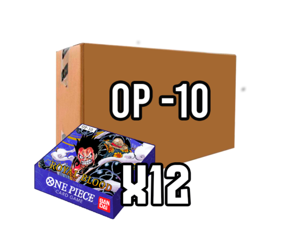 (CASE) x12 OP-10 - Royal Blood - Booster Box - One Piece Card Game