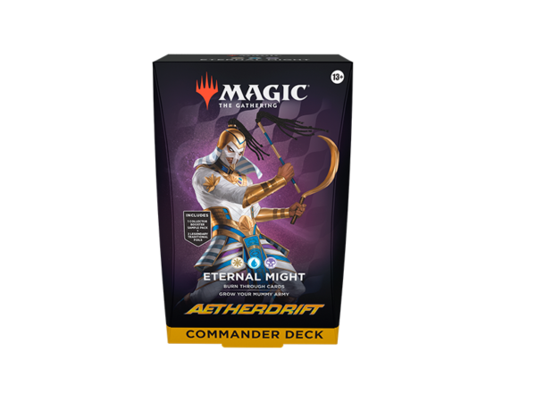 Magic: The Gathering - Aetherdrift - COMMANDER DECK - ETERNAL MIGHT [INGLÉS]