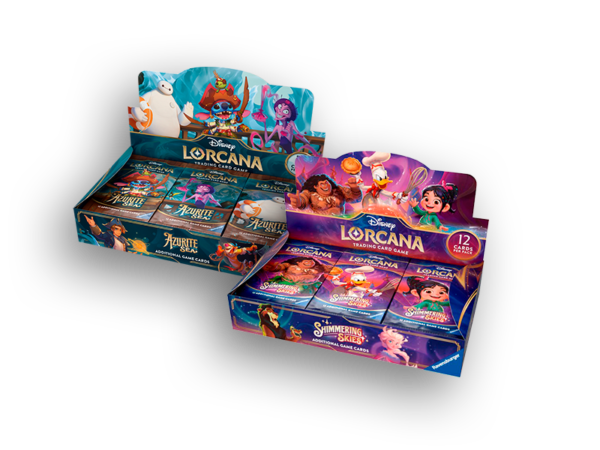 [SUPER PACK x2] LORCANA - AZURITE SEA + SHIMMERING SKIES BOOSTER BOX (24 SOBRES)