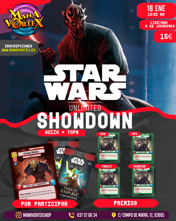 STAR WARS UNLIMITED - SHOWDOWN - MANA VORTEX