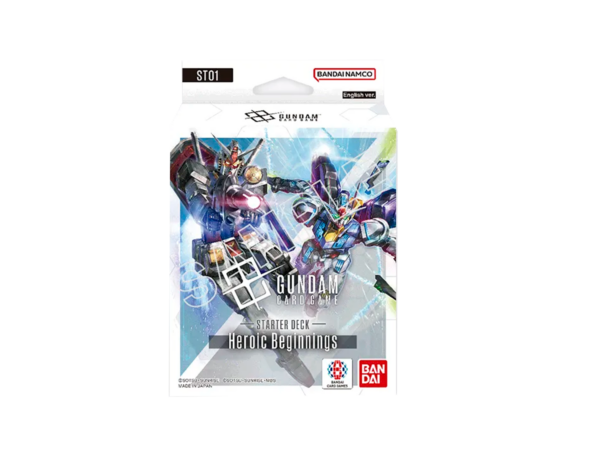 ST01 - Heroic Beginnings - Starter Deck - Gundam Card Game (INGLES)