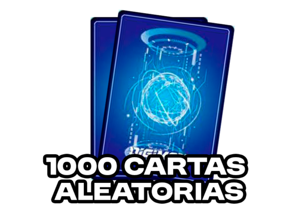 1000 cartas aleatorias de Digimon