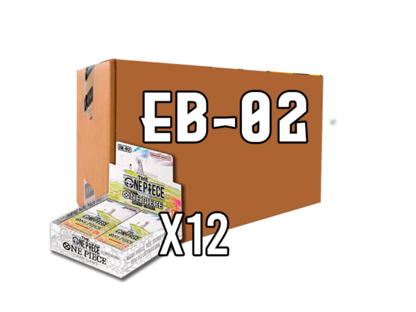 (CASE) EB-02- Memorial Collection - x12 Booster Box – One Piece Card Game