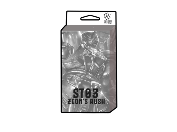 ST03 - Zeon's Rush - Starter Deck - Gundam Card Game (INGLES)