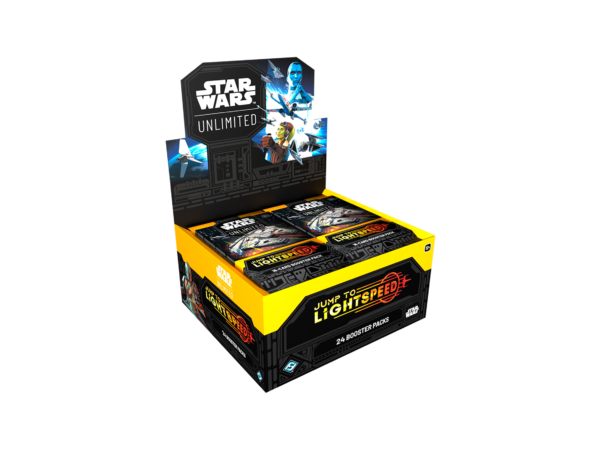 Star Wars Unlimited: Jump to Lightspeed - Booster Box de 24 sobres (Inglés)