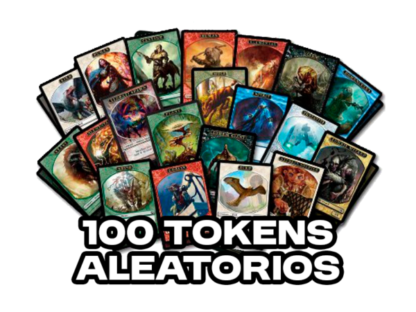 100 TOKENS aleatorios de Magic The Gathering