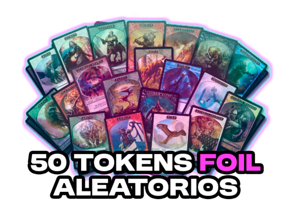 50 TOKENS FOIL aleatorios de Magic The Gathering