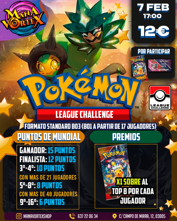 Pokemon TCG - League Challenge - Mana Vortex