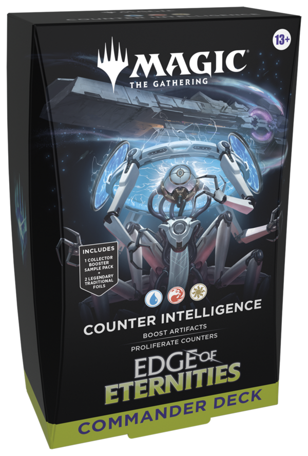 Magic: The Gathering - Edge of Eternities -COUNTER INTELLIGENCE - Commander Deck (ESPAÑOL)