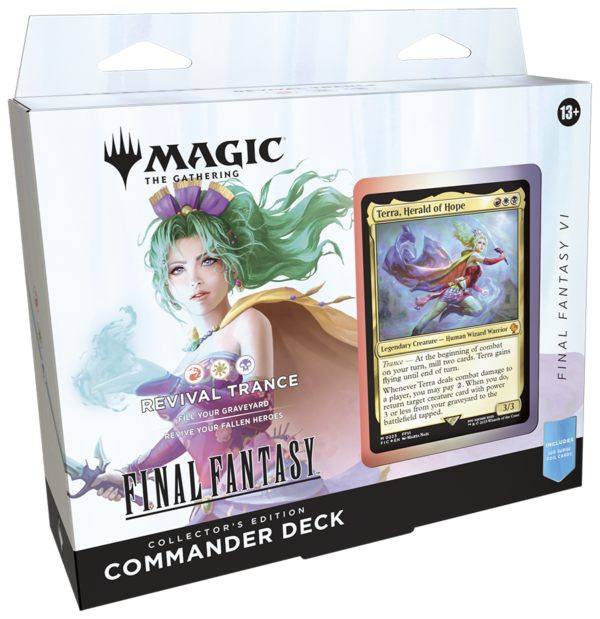 Magic: The Gathering - Final Fantasy - REVIVAL TRANCE - Collector Commander Deck (INGLES)