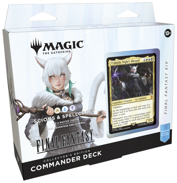 Magic: The Gathering - Final Fantasy - SCION AND SPELLCRAFT - Collector Commander Deck (INGLES)