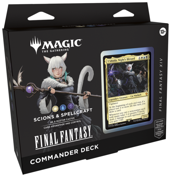 Magic: The Gathering - Final Fantasy - SCION AND SPELLCRAFT - Commander Deck (INGLES)