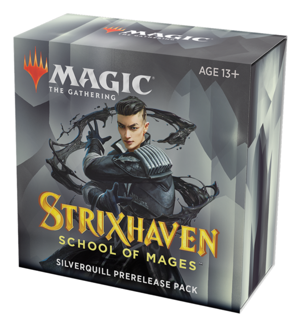 MTG - STRIXHAVEN: SCHOOL OF MAGES - PRERELEASE KIT - SILVERQUILL/PLUMARGENTUM [ESPAÑOL]