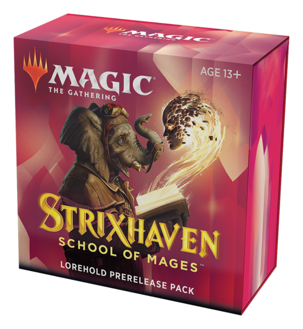 MTG - STRIXHAVEN: SCHOOL OF MAGES - PRERELEASE KIT - SAPIENTUM/LOREHOLD [ESPAÑOL]