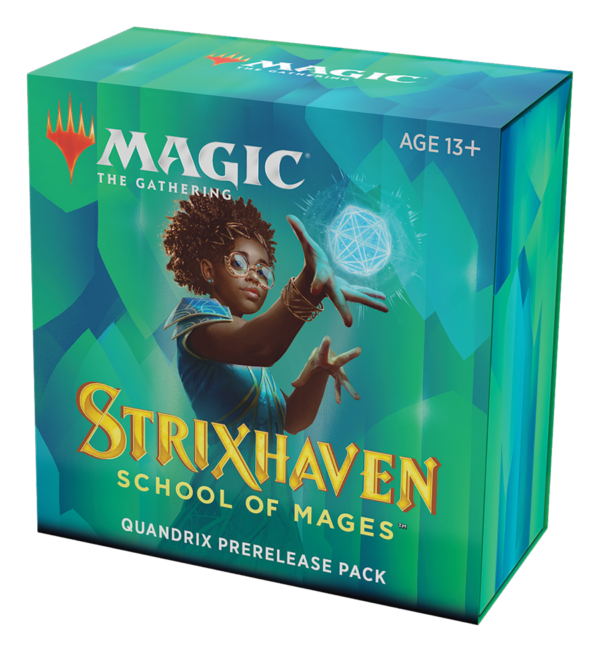 MTG - STRIXHAVEN: SCHOOL OF MAGES - PRERELEASE KIT - QUANDRIX [ESPAÑOL]