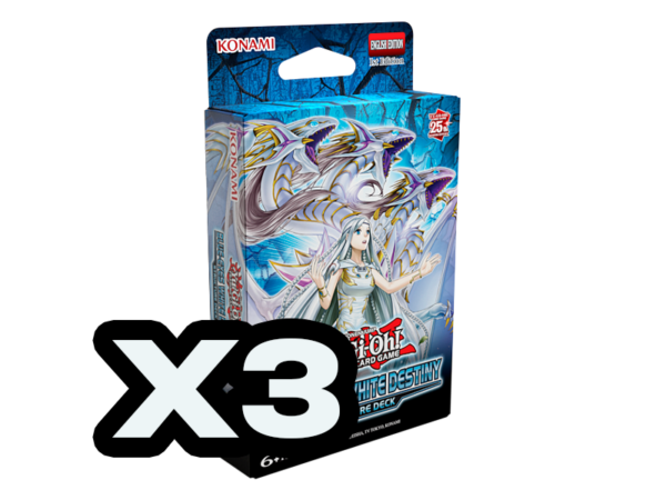 (PACK x3) Structure Deck: Blue-Eyes White Destiny