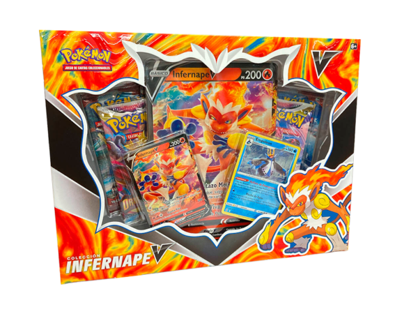 Pokémon TCG: Infernape V Collection Box (ESPAÑOL)