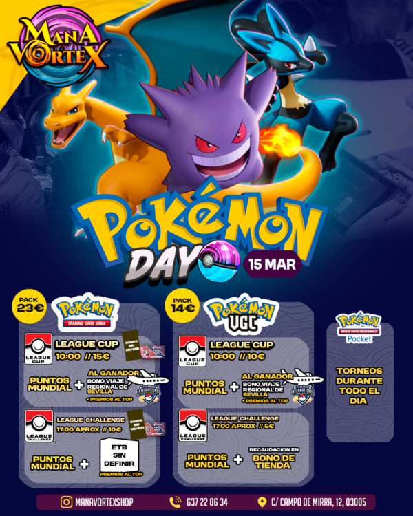 Pokemon TCG - League Cup + Challenge - Pokemon Day