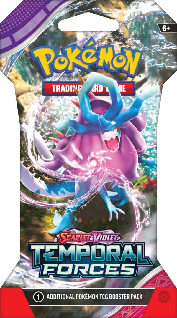 POKEMON TCG - SV05: TEMPORAL FORCES - BLISTER BOOSTER [INGLÉS]