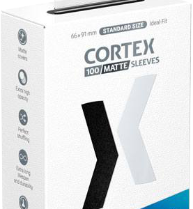 Ultimate Guard Cortex - Standard Sleeves - Negro (100 Sleeves)