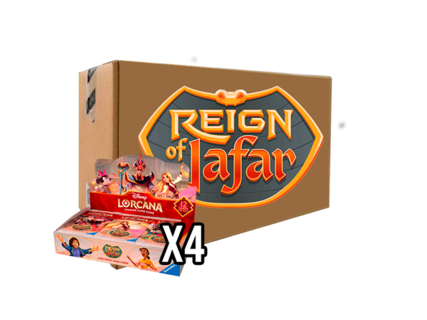 (CASE) DISNEY LORCANA - CHAPTER 8 - Reign of Jafar - x4 BOOSTER BOX (24 SOBRES)