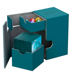 DECK BOX - FLIP & Tray - Ultimate Guard - Azul Gasolina