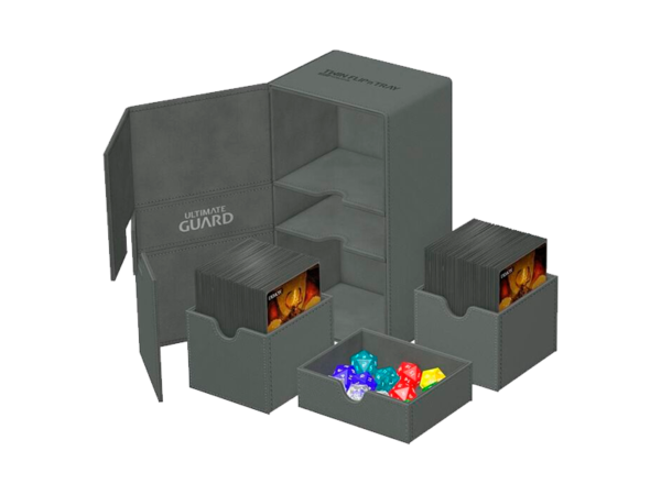 DECK BOX - TWIN FLIP - Ultimate Guard - Gris