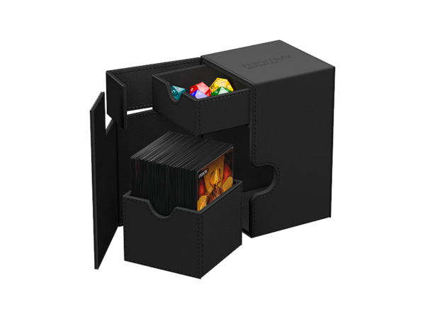 DECK BOX -  FLIP & Tray - Ultimate Guard - Negro