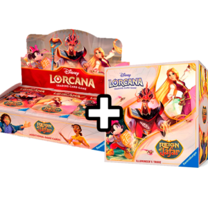 PACK DISNEY LORCANA - CHAPTER 8 - Reign of Jafar - BOOSTER BOX + ILLUMINER'S TROVE