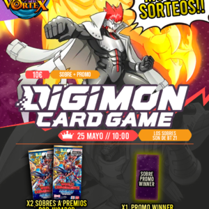 TORNEO MENSUAL - DIGIMON TCG - MANA VORTEX