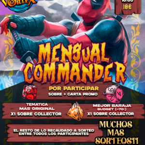 TORNEO MENSUAL - MTG COMMANDER - MANA VORTEX