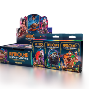 PACK RIFTBOUND: LEAGUE OF LEGENDS TCG - PLAY BOOSTER BOX + 3 CHAMPION DECKS (INGLES)