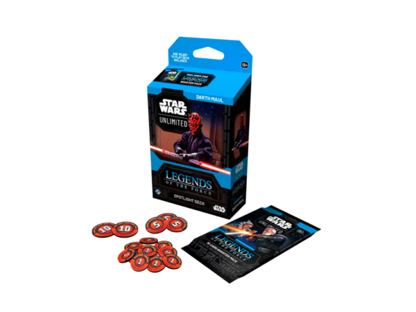 Star Wars Unlimited: Legends of the Force - Starter Deck - Darth Maul (Inglés)