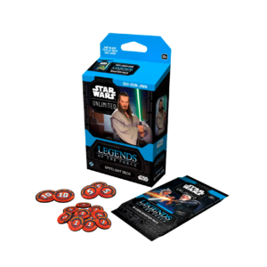 Star Wars Unlimited: Legends of the Force - Starter Deck - Qui-Gon Jinn  (Inglés)