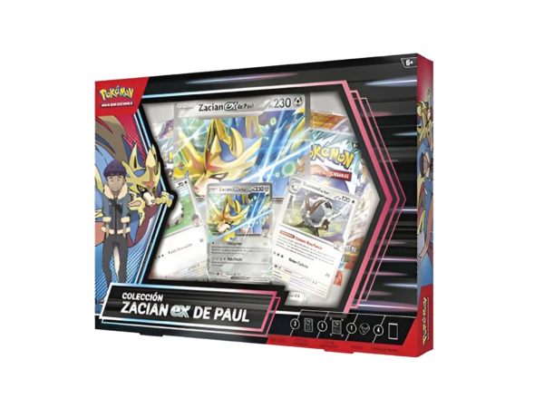 Caja Zacian EX de Paul - Español