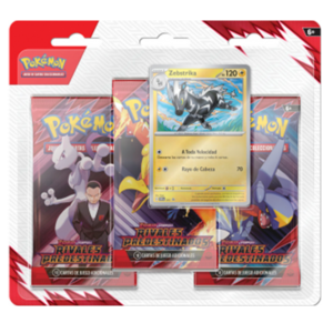 POKEMON TCG - SV10: DESTINED RIVALS - Blister 3-Sobres: Zebstrika