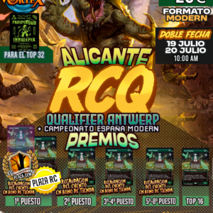 RCQ ANTWERP + CLASIF CAMPEONATO ESPAÑA MODERN - 20 JULIO