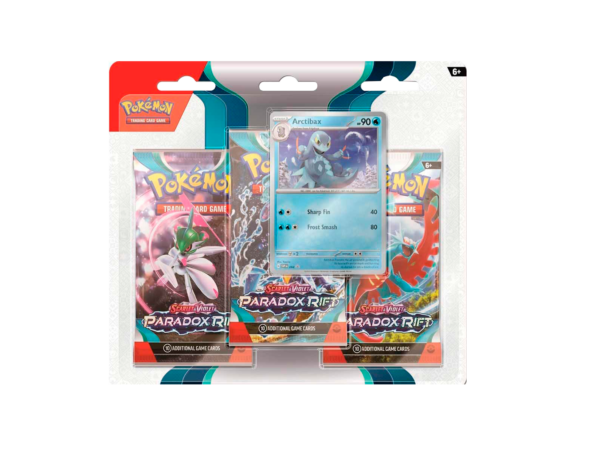 POKEMON TCG - DESTINED RIVALS - Blister 3-Sobres: Arctibax (INGLÉS)
