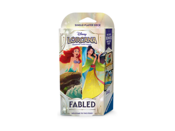 DISNEY LORCANA - STARTER DECK / Amber & Sapphire - Fabled