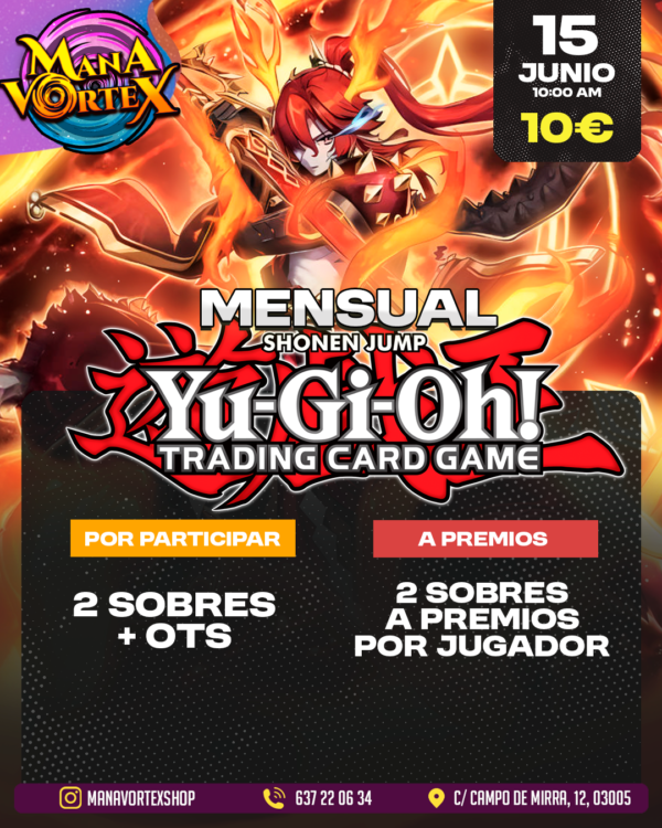 MENSUAL YU-GI-OH - MANA VORTEX