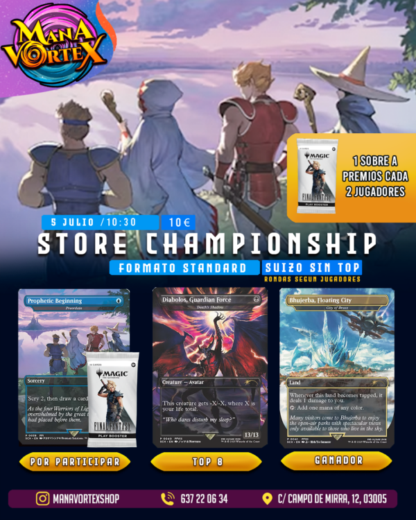 STORE CHAMPIONSHIP - MTG STANDARD - JULIO