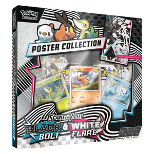 POKÉMON SCARLET & VIOLET SV10.5 - BLACK & WHITE POSTER COLLECTION [INGLÉS]