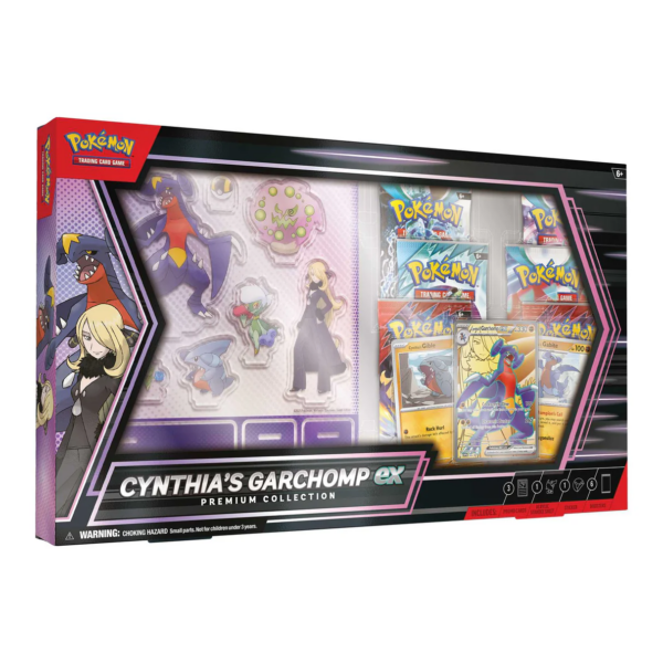 POKEMON TCG - Cynthia's Garchomp Ex Premium (Español)