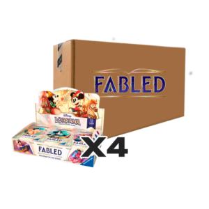(CASE) DISNEY LORCANA - CHAPTER 9 - Fabled - x4 BOOSTER BOX (24 SOBRES)