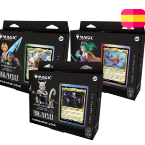 (PACK 3 DECKS) Magic: The Gathering - Final Fantasy - Commander Deck (ESPAÑOL)