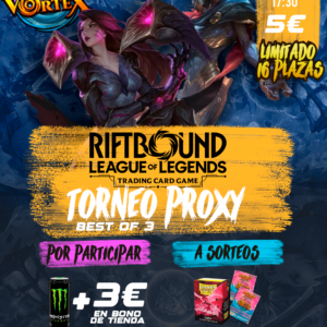 TORNEO RIFTBOUND - PROXY FRIENDLY - MANA VORTEX