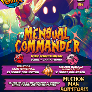 MENSUAL MTG COMMANDER - MANA VORTEX