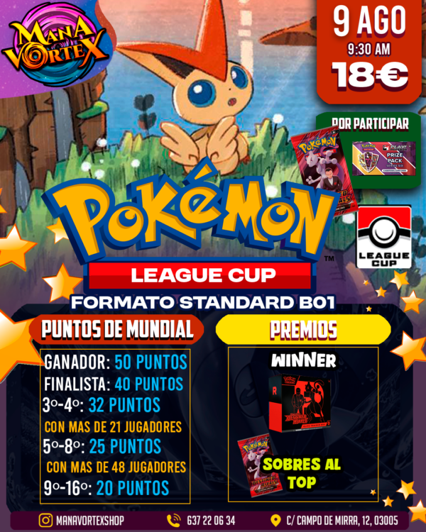 POKEMON TCG - LEAGUE CUP - MANA VORTEX