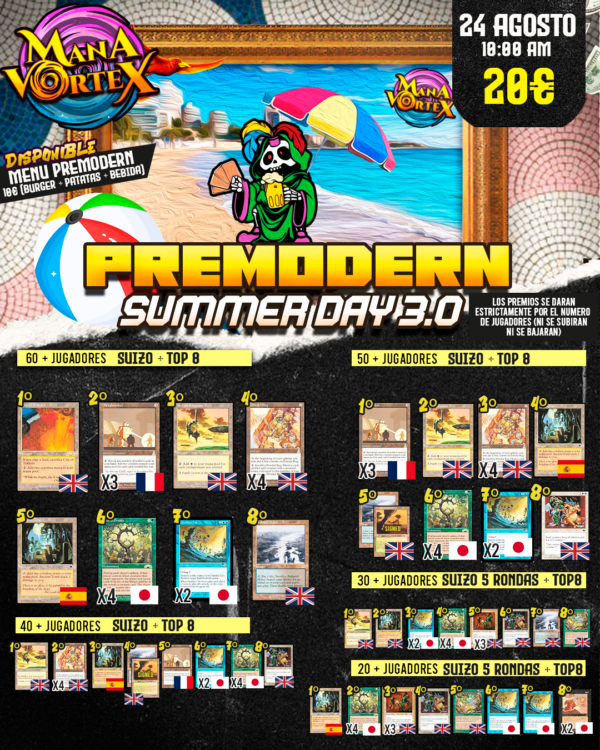 MTG PREMODERN - SUMMER DAY 3.0 - MANA VORTEX